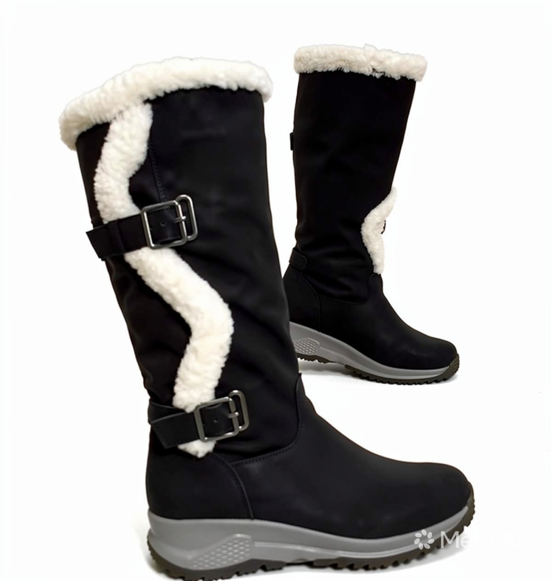 Bota de Invierno Mujer Negro
