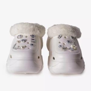 Crocs Mujer Plataforma Blanco
